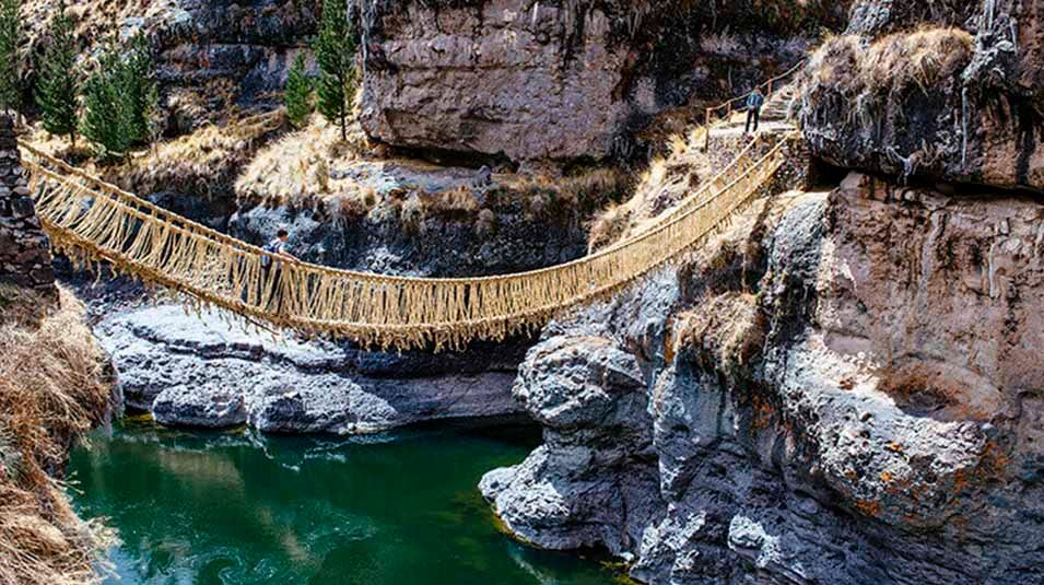 Puente colgante Cusco